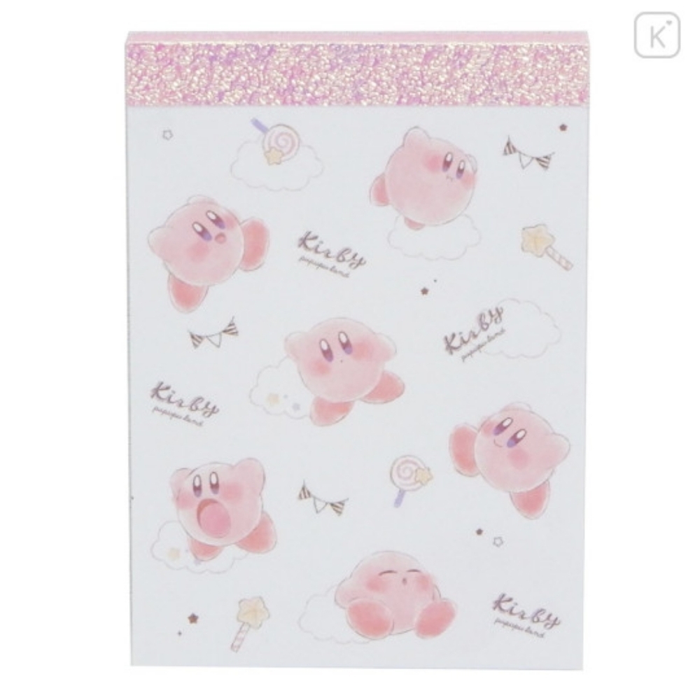 Japan Nintendo Mini Notepad - Kirby White Cloud